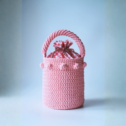 Bucket Mon Petit Medium / Flamingo