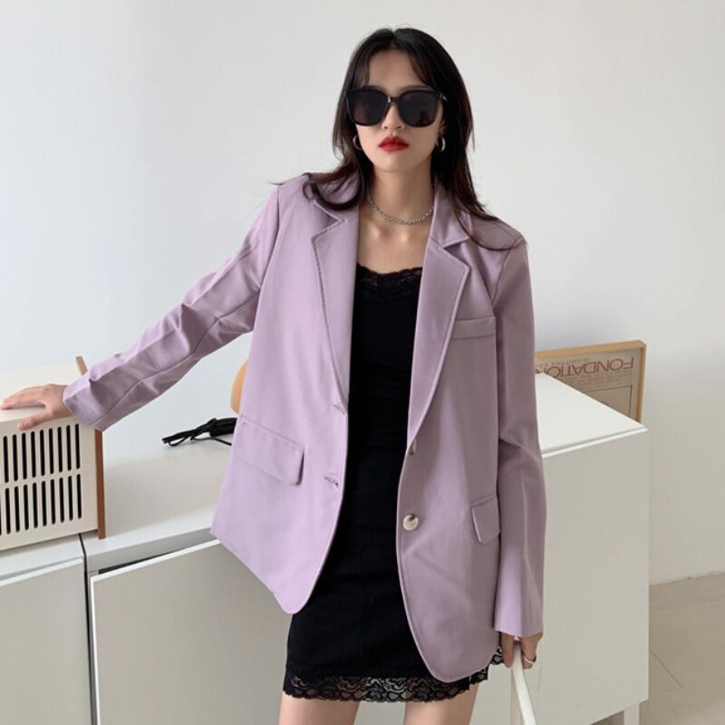 ジャケット レディーススプリングルーズスタイルカジュアル ストリート 春物 YY-ファッション77167480134