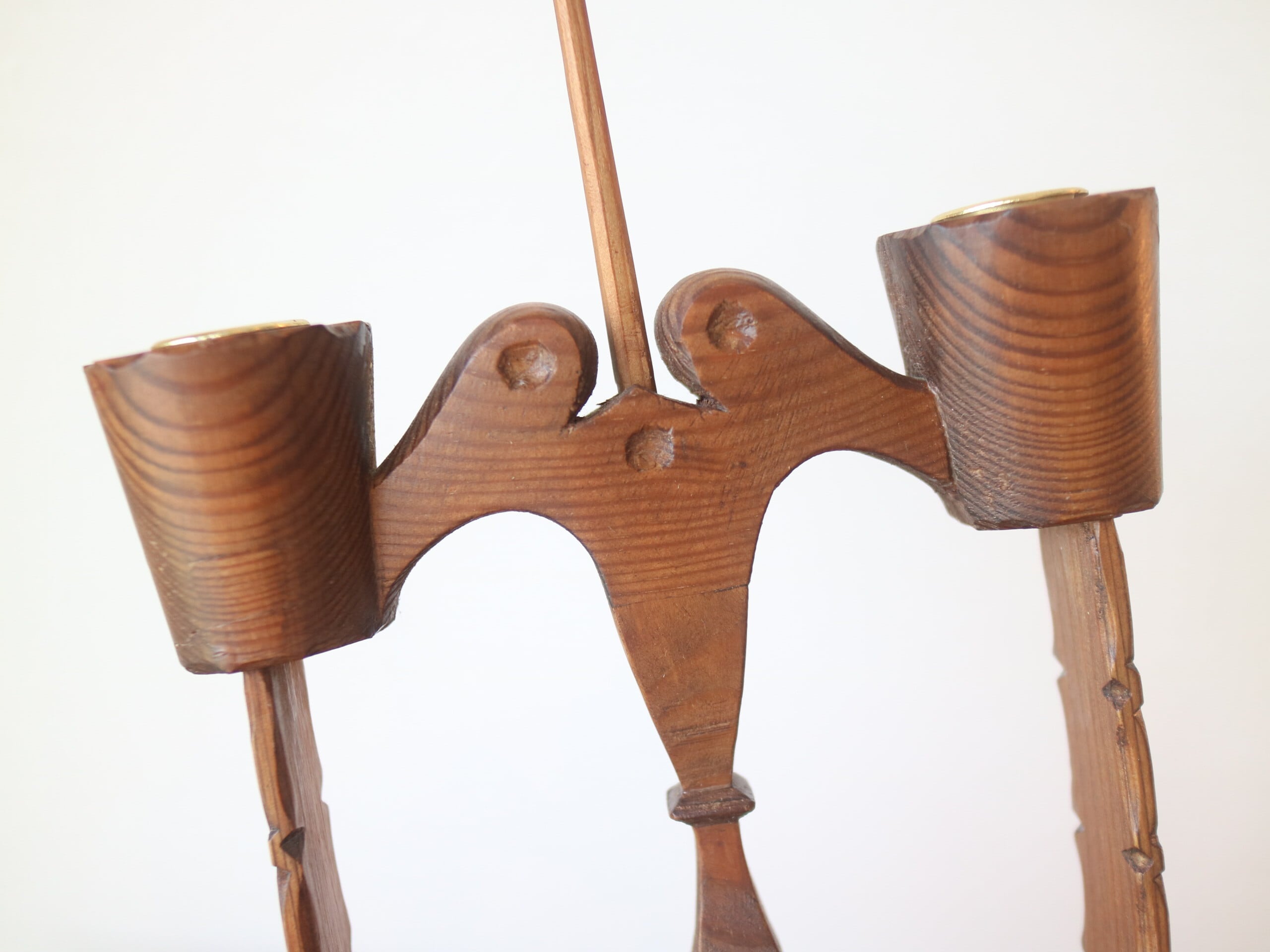 スウェーデンで見つけた木製のキャンドルスタンド No.5220 | Taloni