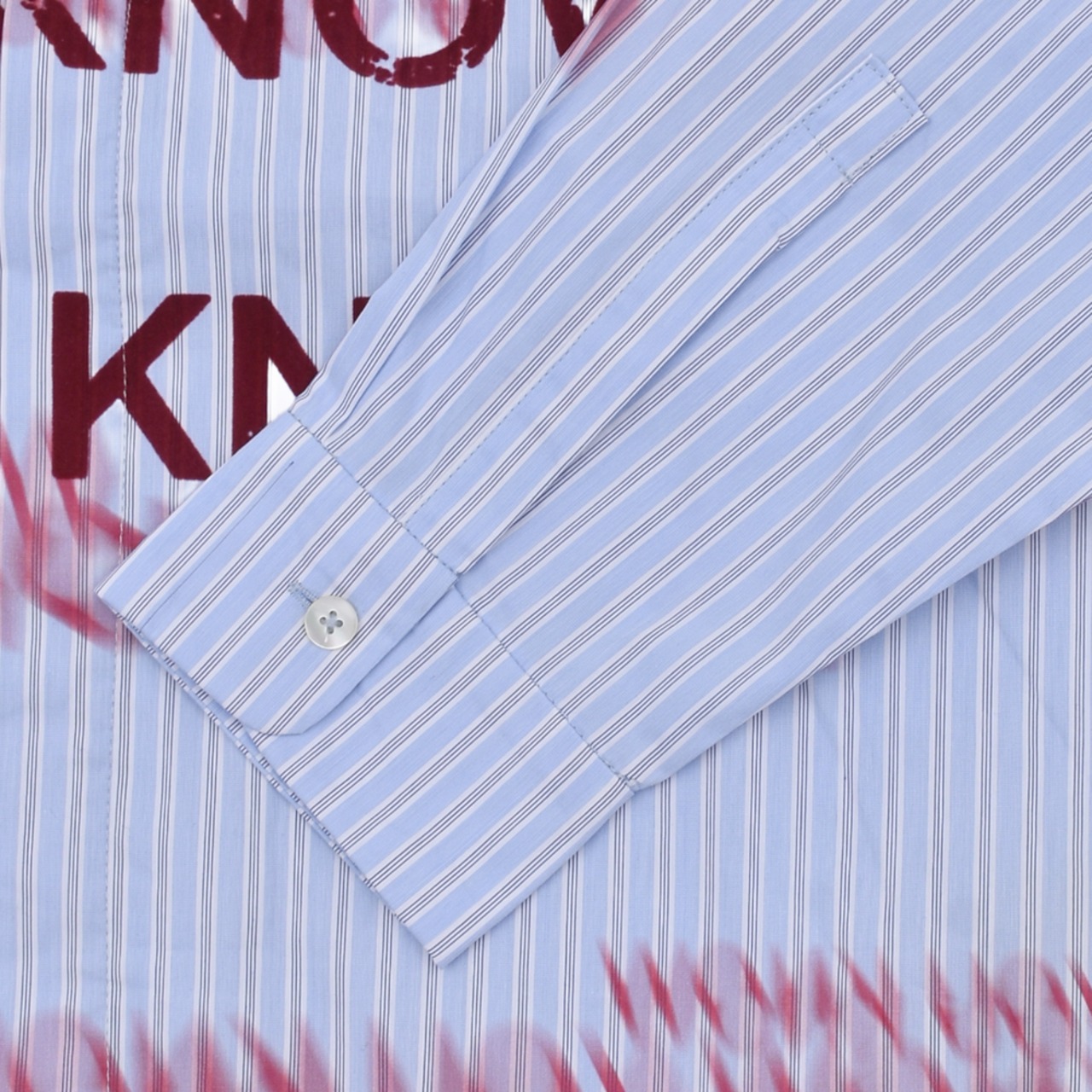 【Birth Of Royal Child】IF YOU KNOW Velour Letter Shirt - 10