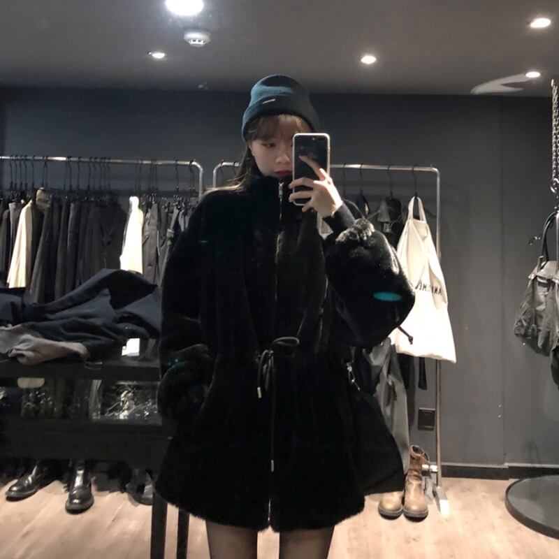 ジャケット ベルベットブラックオータムウィンター コットン 秋物 冬物 ブラックストロベリース53503106980