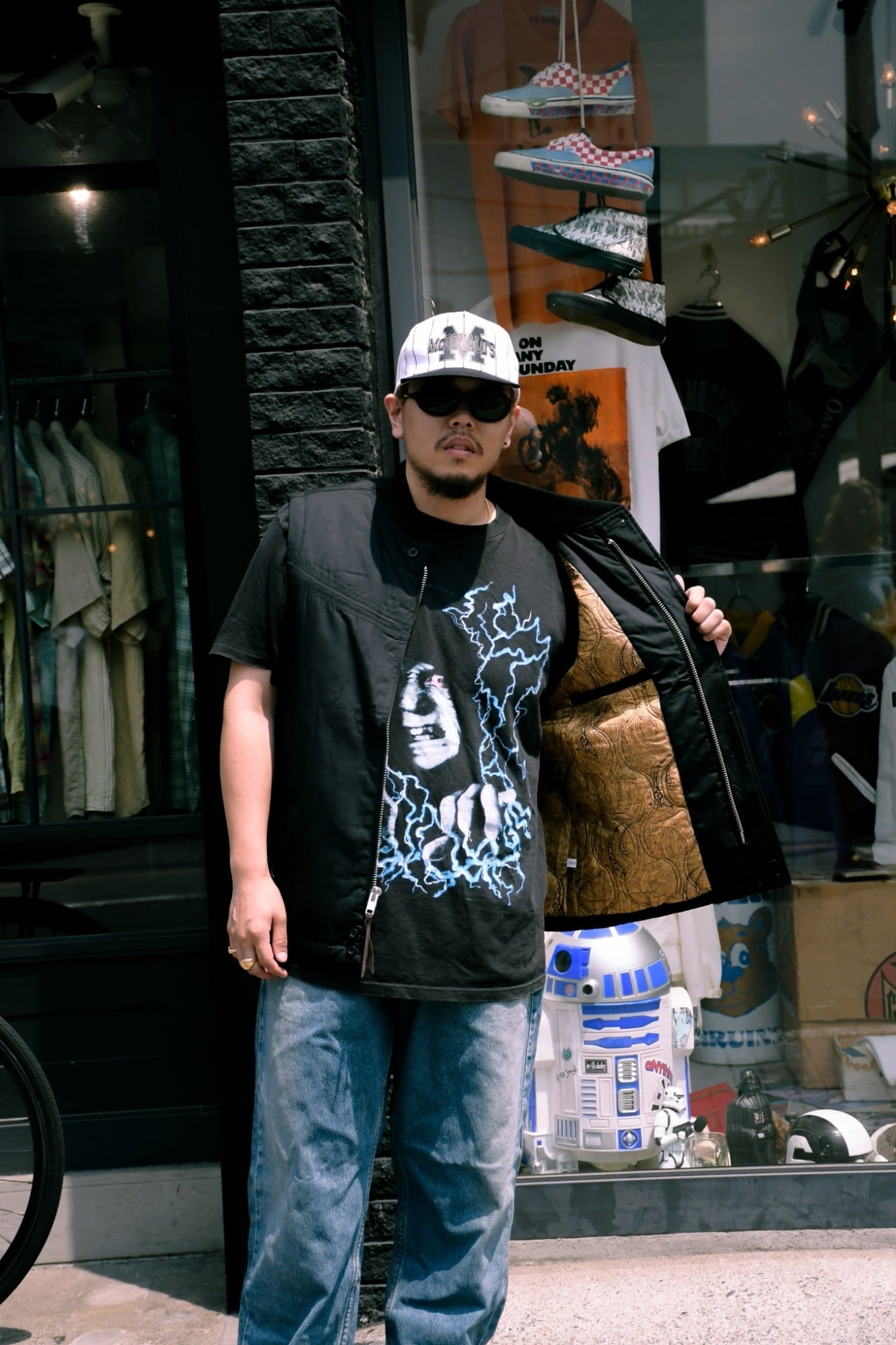Derby of San Francisco Vest Black×Gold | BerBerJin Yuhodo