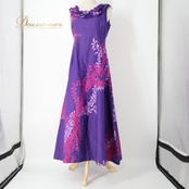 フラダンス 衣装 ワンピース ドレス パープル系 ハワイアンプリント アロハ フラ ダンス レッスン 練習 ノースリーブ フレアスカート フリル 華やか 鮮やか かわいい おしゃれ 上品 大人っぽい ピンク系 紫 ピンク 花柄 植物柄 フラダンス衣装 ハワイアン ドレス パーティー 夏祭り 大人用 レディース お出かけ 発表会 着心地 リゾートエレガント 刺繍 おしゃれ着 柄物 ビビッドカラー