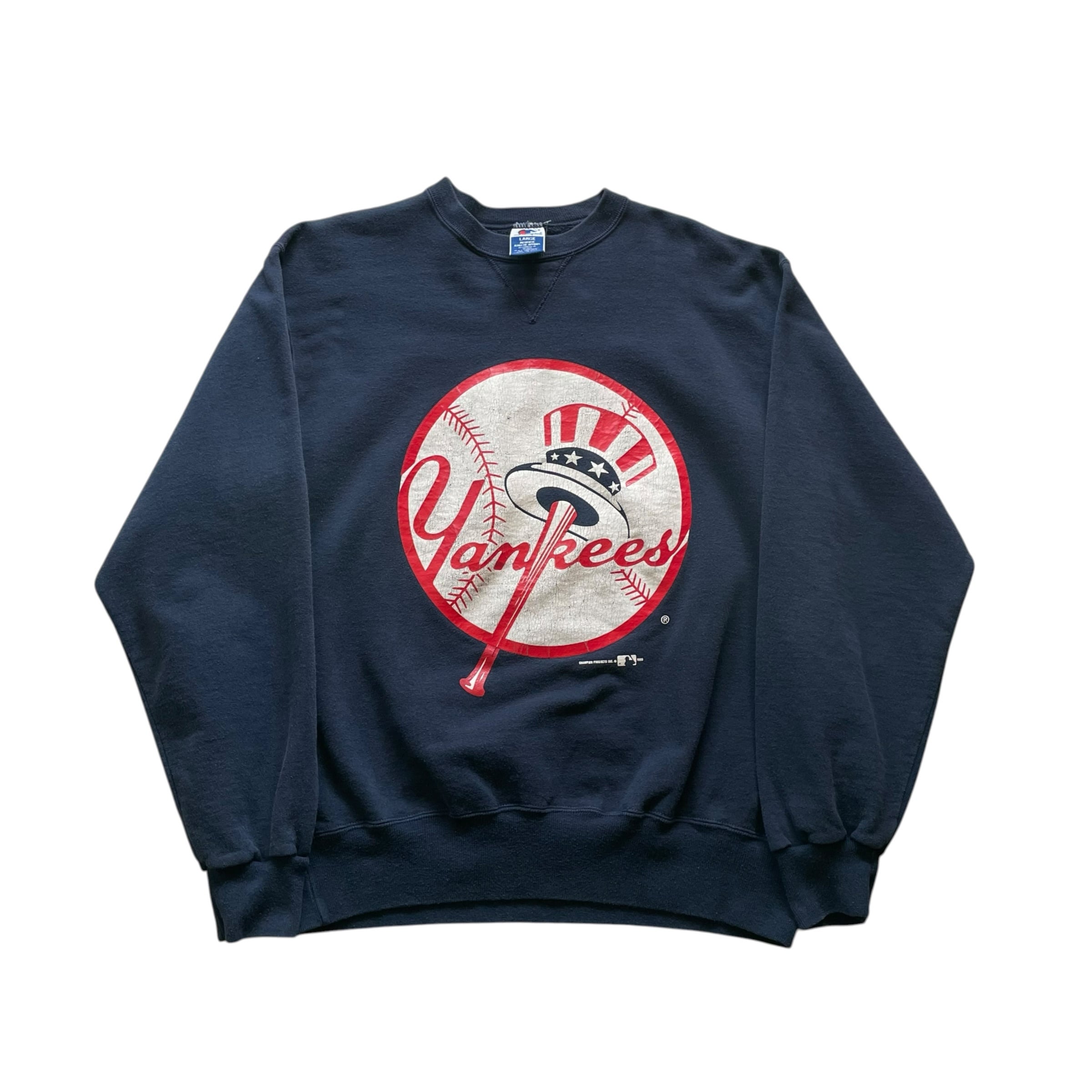 90s Champion authentic athletic apparel "NEW YORK YANKEES"sweat