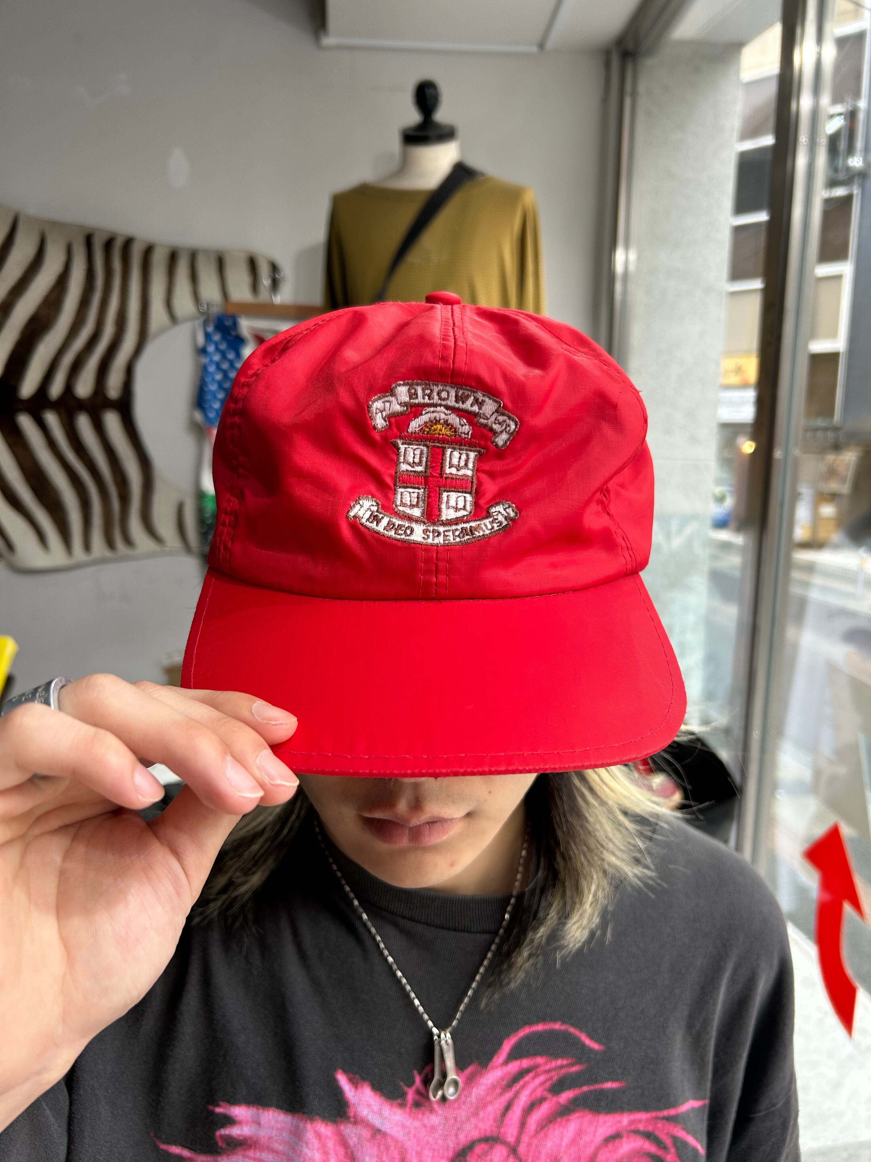 80s~ "Brown University" nylon cap【仙台店】