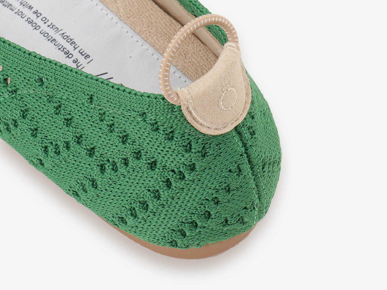 pointed-CROCHE / GREEN