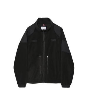 YDOT /  YU41806 TECH FLEECE PATCHED JACKET(BLACK)