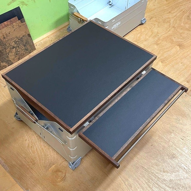 【送料無料】スノーピーク シェルフコンテナ50タイプ専用カスタム サイドウイング