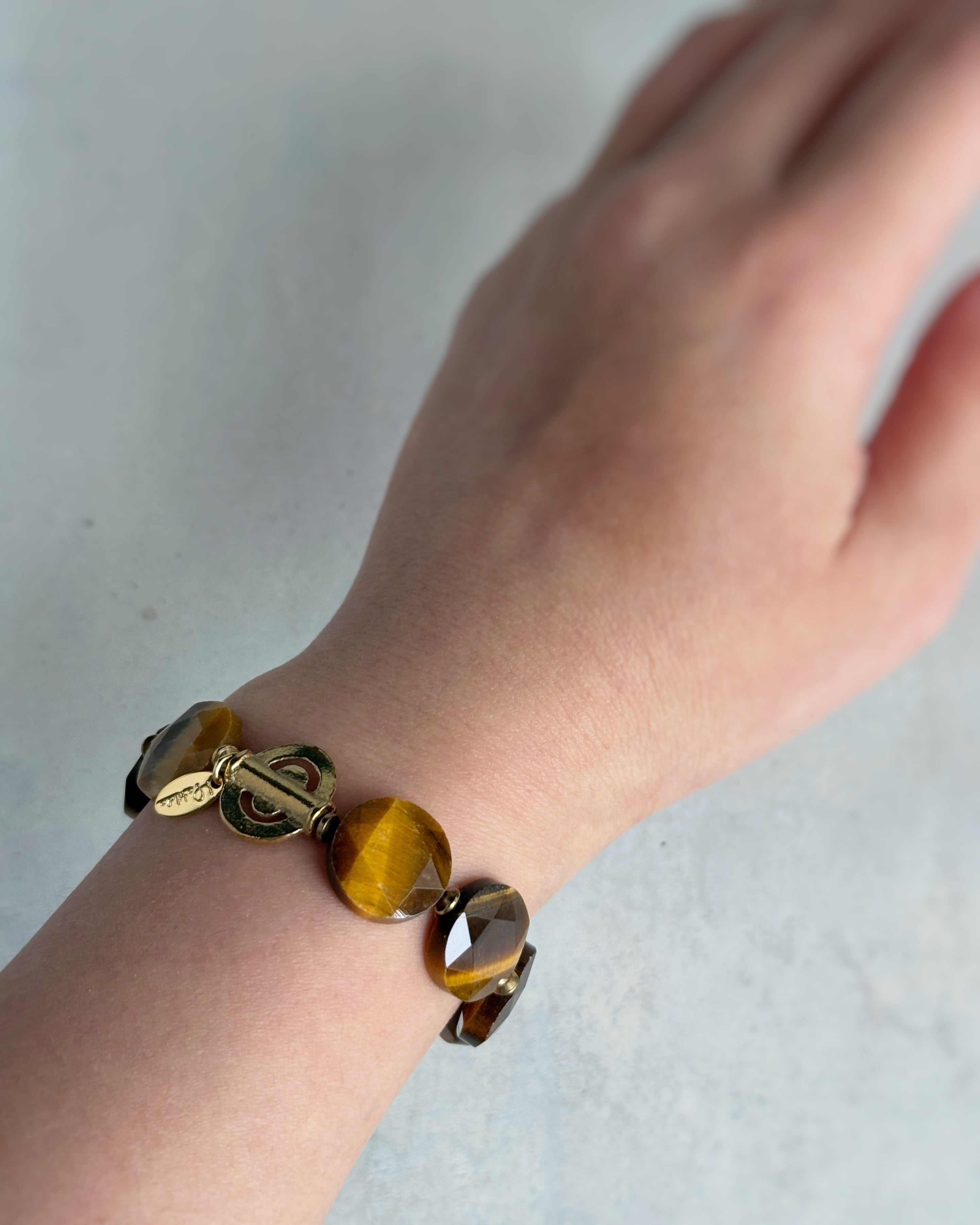 tumble bracelet(タイガーアイ)