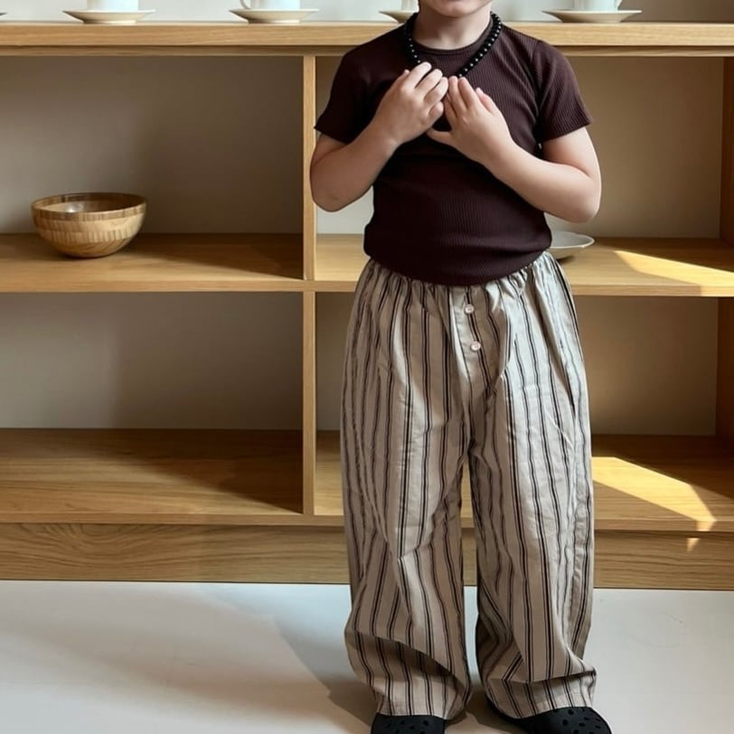 こども)ストライプパンツ