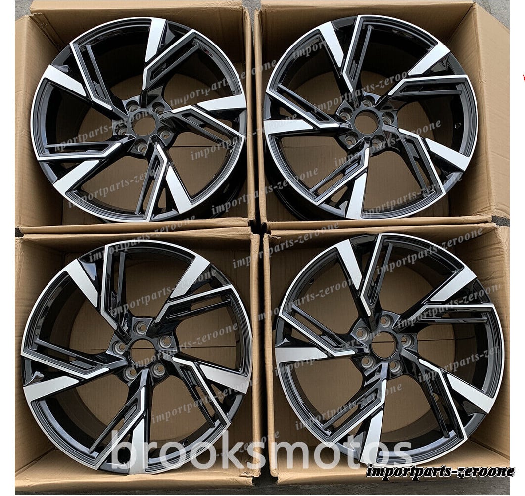 22インチ RS6 スタイルホイール アウディ 2016+ Q7 sq7 A6 S6 A8 S8