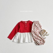 【取寄/韓国直送】VIVID-I ピンコットミニワンピース｜秋服｜韓国子供服｜26/AT