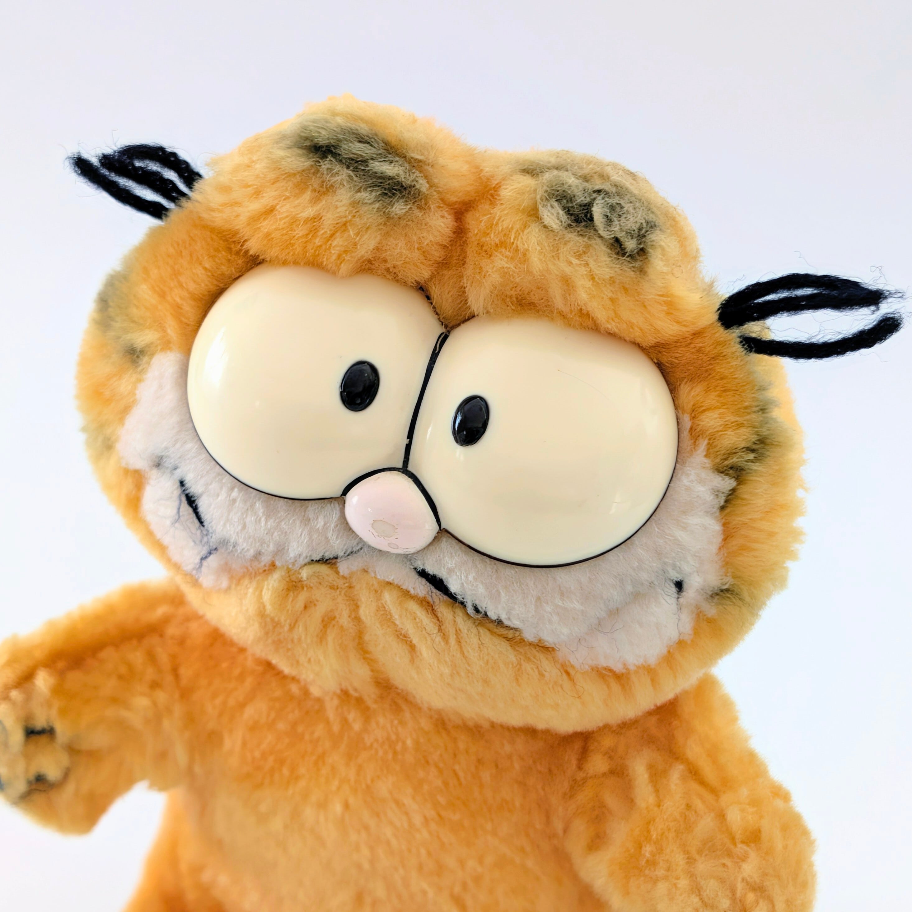 ☆ VINTAGE 1980年代初期 ☆【 Garfield ( ガーフィールド ) 】ぬいぐるみ / プラッシュ / plush / 1980年代年製 〚アメリカン雑貨 アメトイ〛