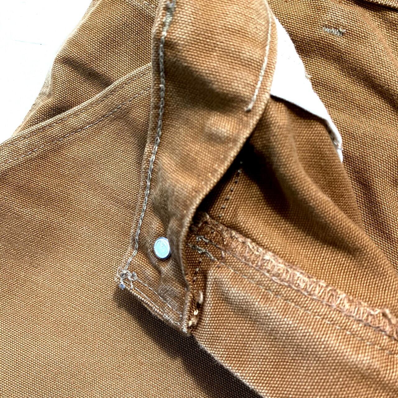 USA製 Carhartt カーハート ダブルニー ダック地ワークパンツ
