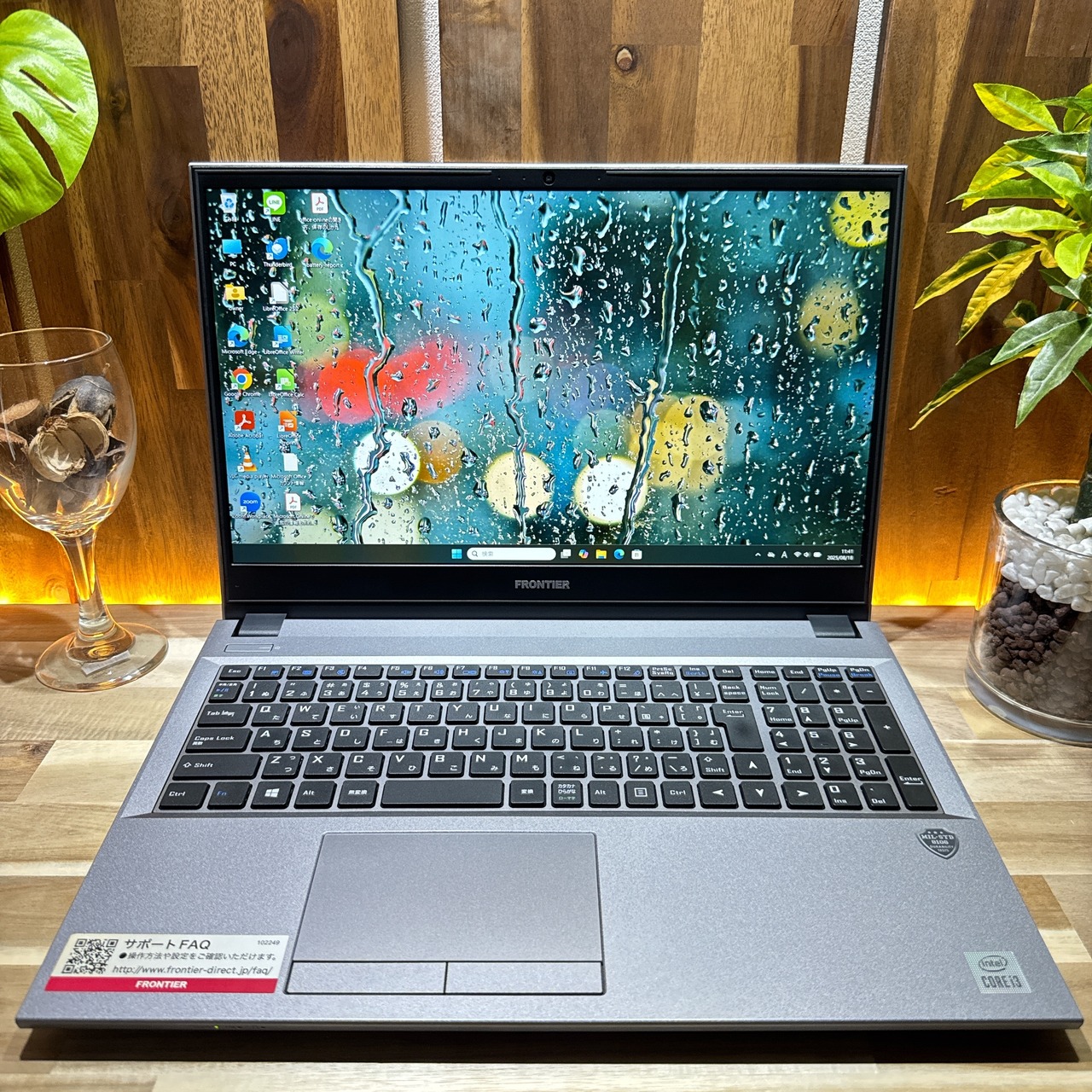 \ 公式ショップ限定価格❣️/ 最新モデル《大容量SSD512GB》FRONTIER NLC190 第10世代 メモリ8GB 15.6インチ ノートパソコン 安心サポート＆3ヶ月保証付き