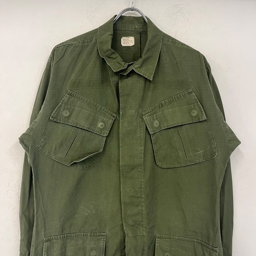 70s US army used jungle fatigue jacket SIZE:S/L (S1→N)