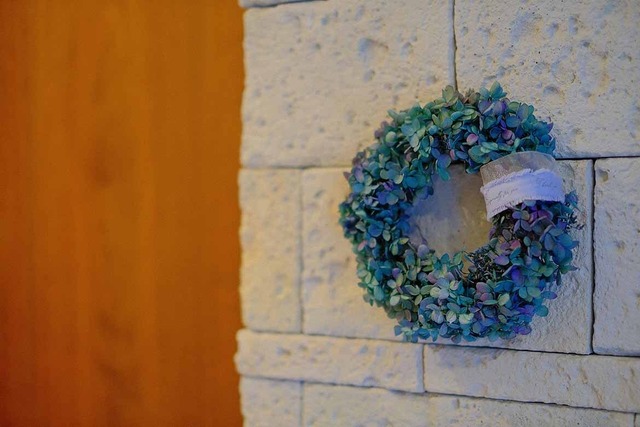 wreath Aグリーンブルー【Preserved】　
