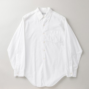 【極美品】70s ROOS/ATKINS oxford shirt made in USA mint condition size16 about L white American vintage／70年代 ヴィンテージ オックスフォードシャツ ブラウス  ミントコンディション ホワイト サイズ16 アメリカ製 サイズL程度