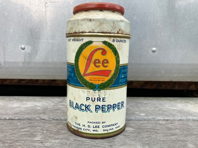 30s H.D. LEE COMPANY BLACK PEPPER