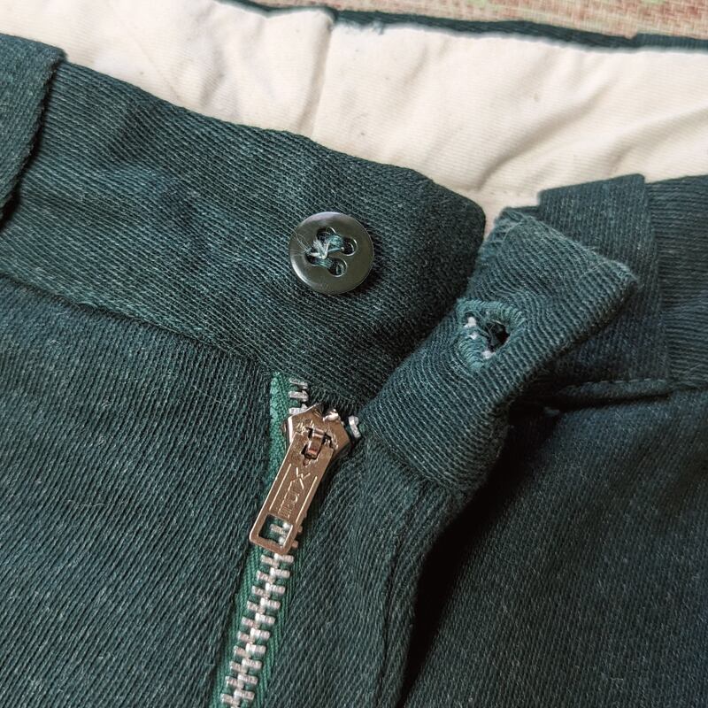 60s Green Twill Work Pants (W36) | Wonder Wear ヴィンテージ 60s Green Twill Work Pants (W36) | Wonder Wear ヴィンテージ
