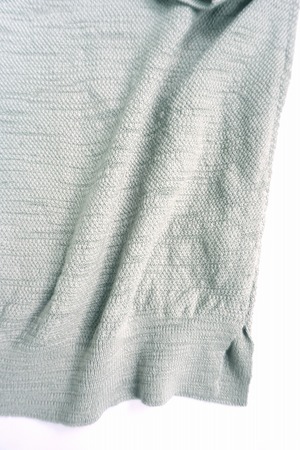 OG Slub Moss Stitch Polo S/S