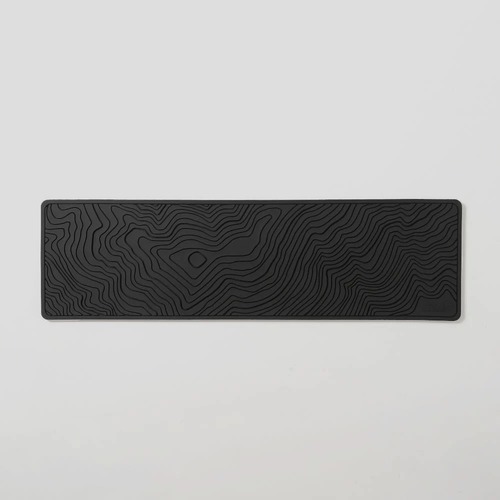 DVERG「TOPOGRAPHIC BAR MAT（ハーフ）」