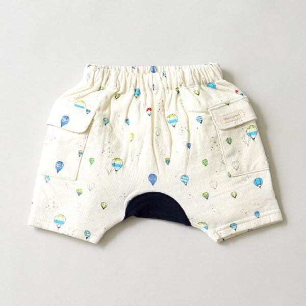 Haruulala　出産祝いギフトセット　スタイ+ショートパンツ　自由飛行