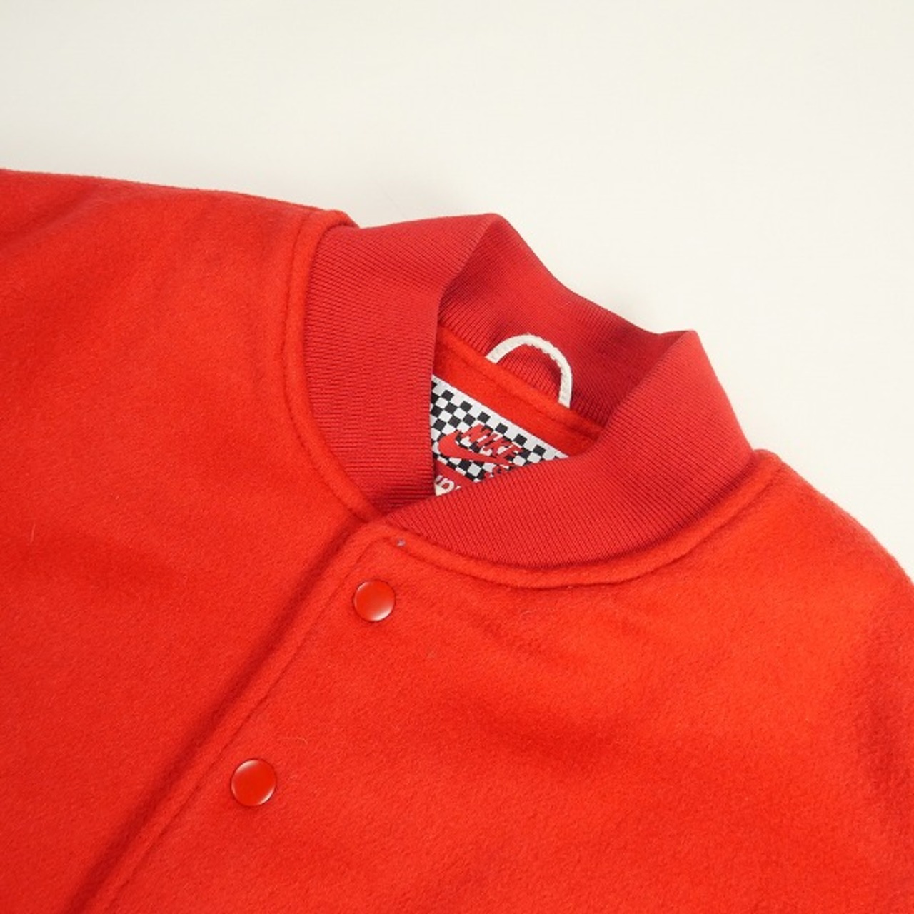 Size【L】 SUPREME シュプリーム ×NIKE SB Varsity Jacket Red 