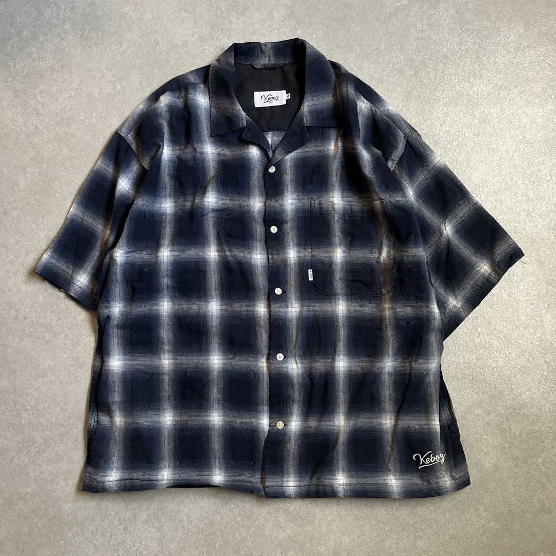 極美品 限定コラボ】ケボズ フリークスストア オンブレシャツ