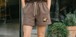 Chihuahua Petite Society Sweat Shorts