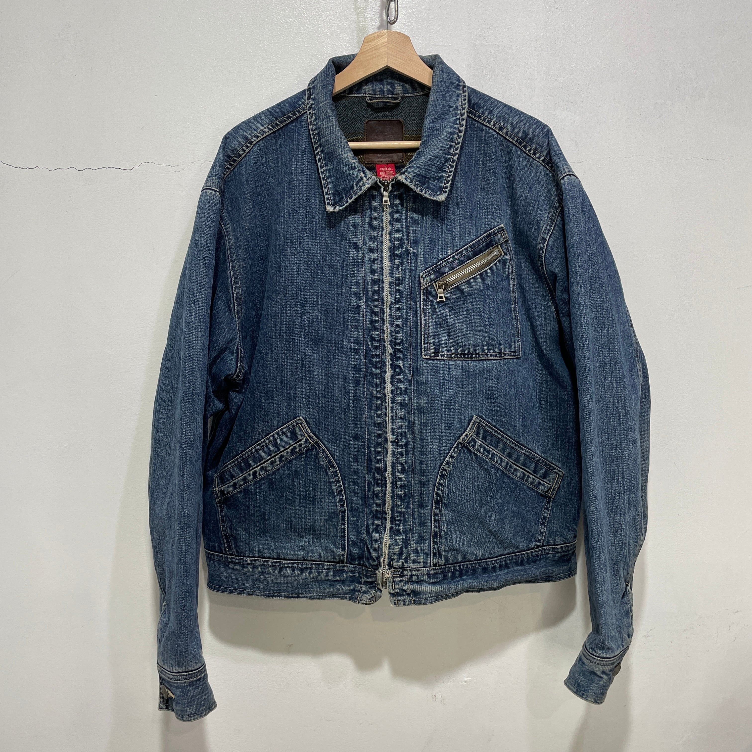 90s GAP オールドギャップ 91-B Type デニムワークジャケット L