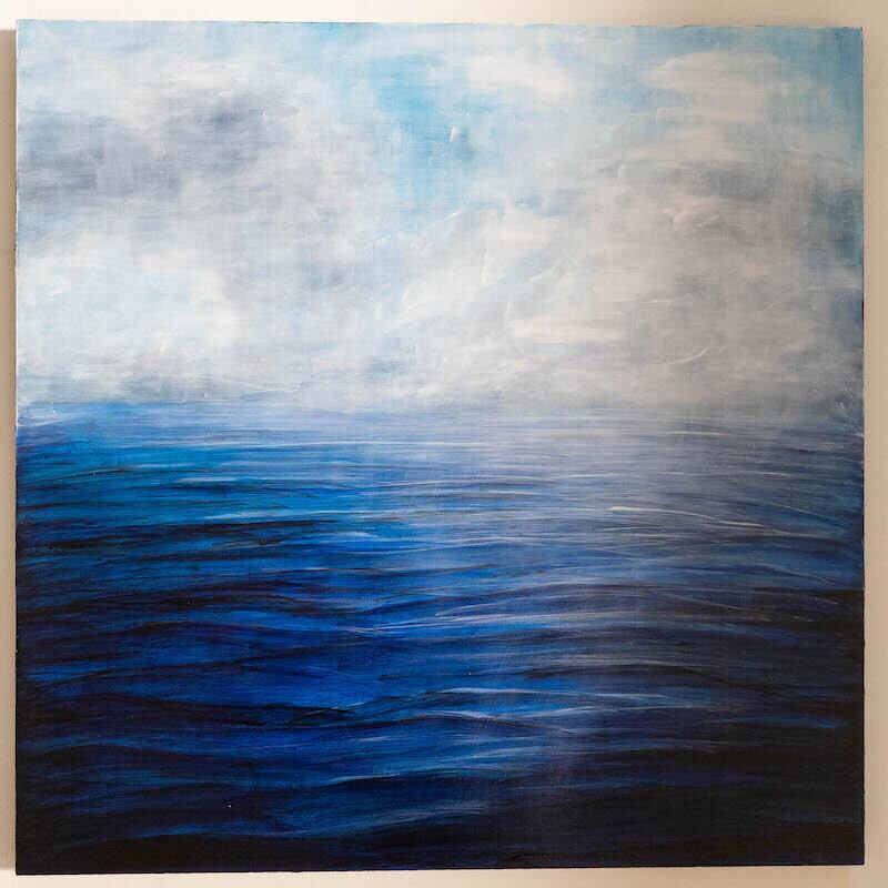 Sea scape / 空、海、雲をテーマにした現代アート作品 絵画販売