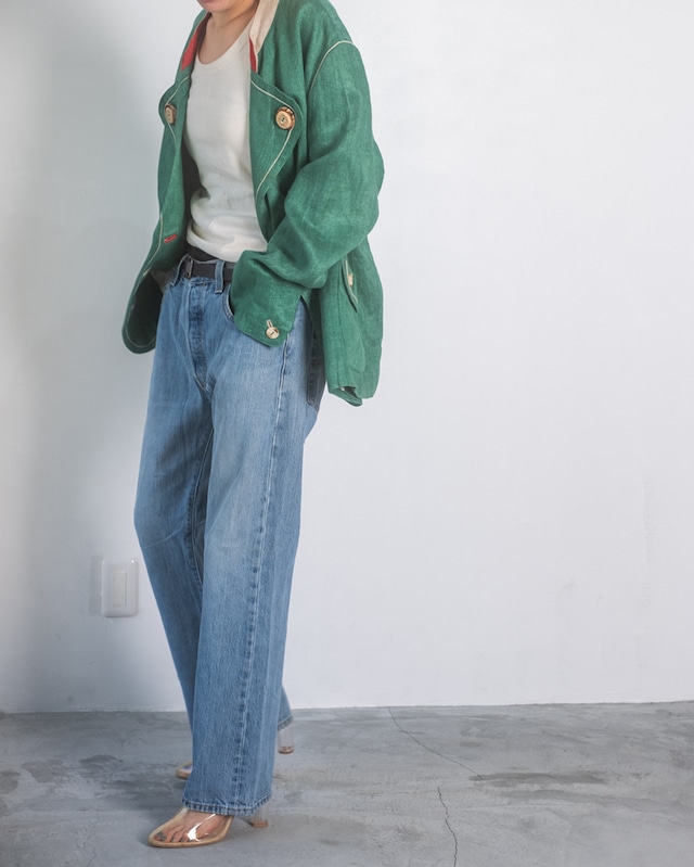 Linen Green jacket