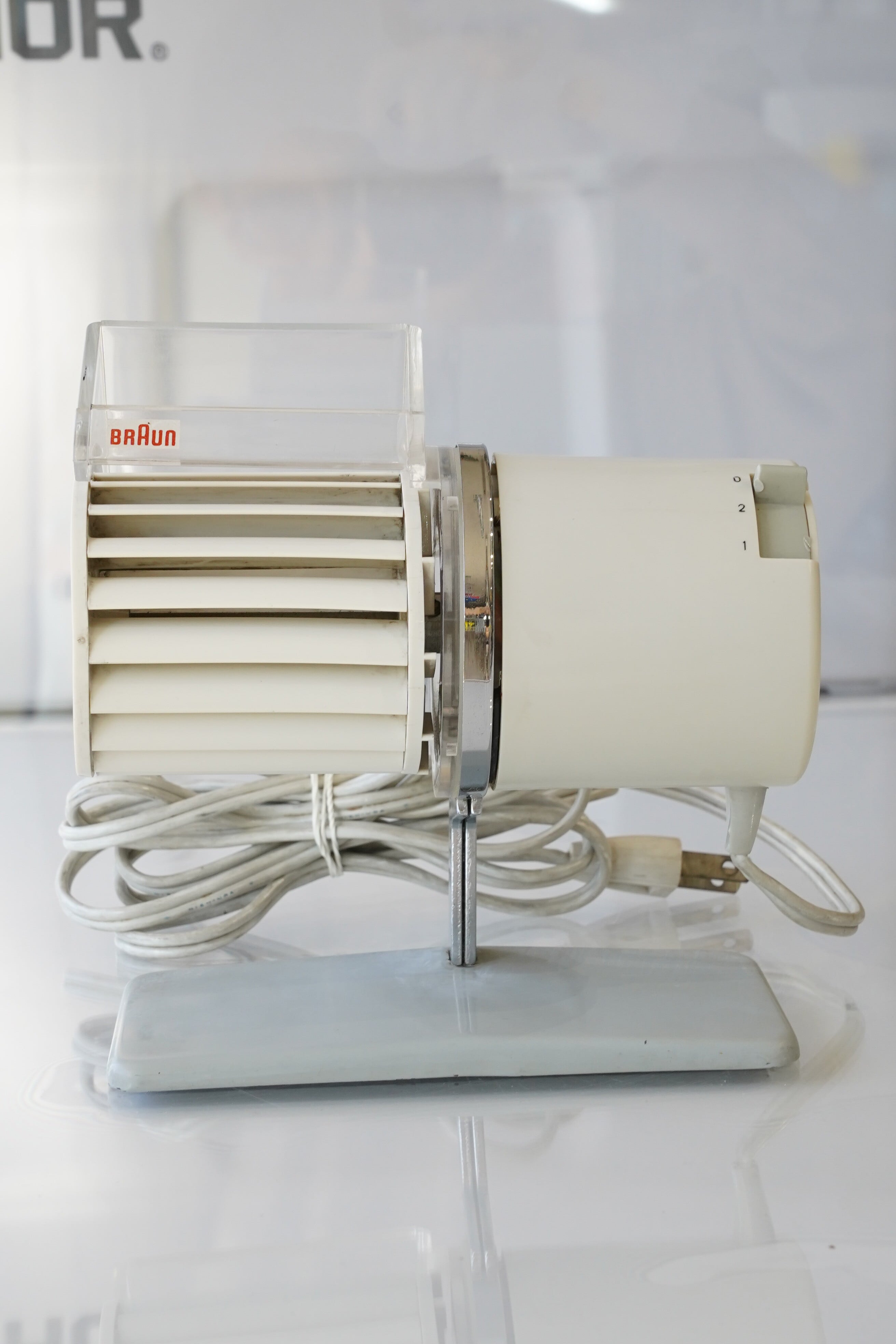 BRAUN HL1J（ブラウン）卓上扇風機 1961年製 Reinhold Weiss ミッド