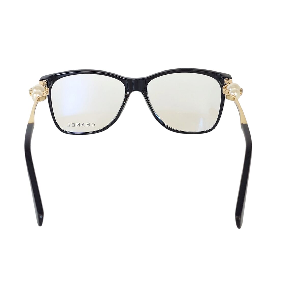 Used CHANEL シャネル 3330H メガネ フレーム ココマーク パール装飾