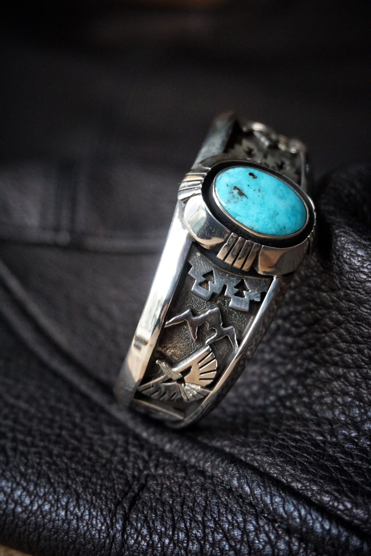 Herman Vandever Mt. TURQUOISE Bangle | RAT STYLE