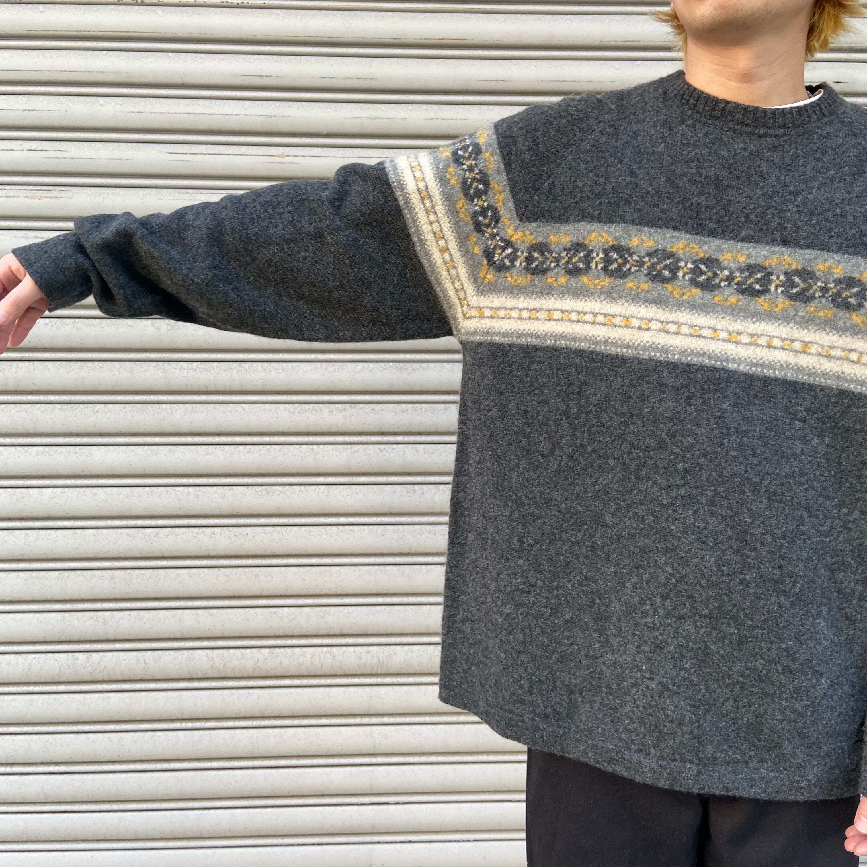 送料無料』TOMMY HILFIGER 未使用品 フェアアイルセーター XL