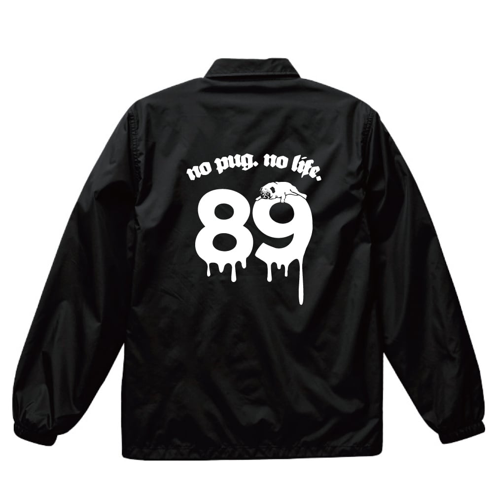 No89コーチジャケット【ブラック】