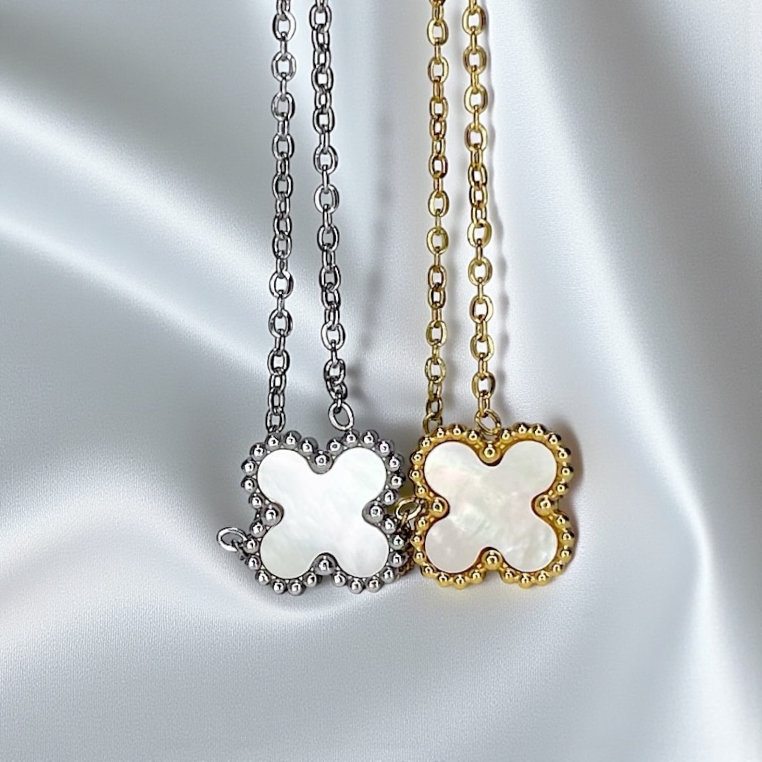 クローバーシェルネックレス | jewelrychaco