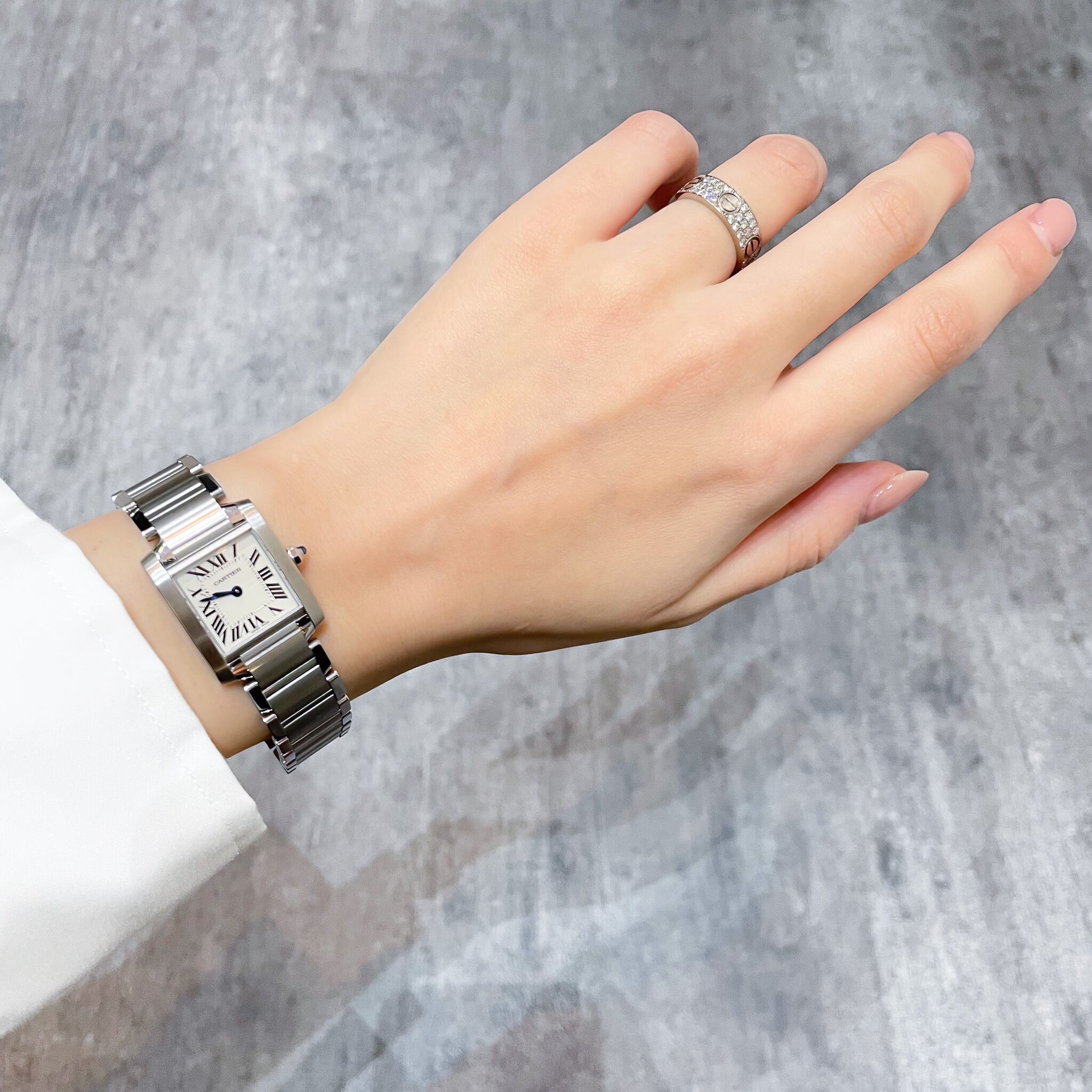Cartier カルティエ タンクフランセーズ　SM ステンレスモデル カルティエ タンクフランセーズ SM | Ante Official select