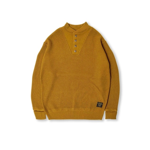 AT-DIRTY/ATD JEEP HENRY KNIT (MUSTARD)