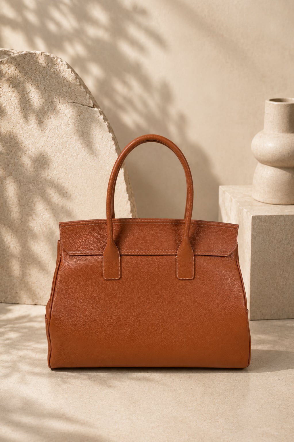 A-croire Grand Italian Leather Totebag | EUROKENVY®︎
