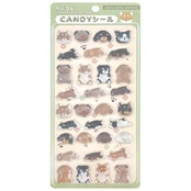 CANDYシール  ねむねむ犬