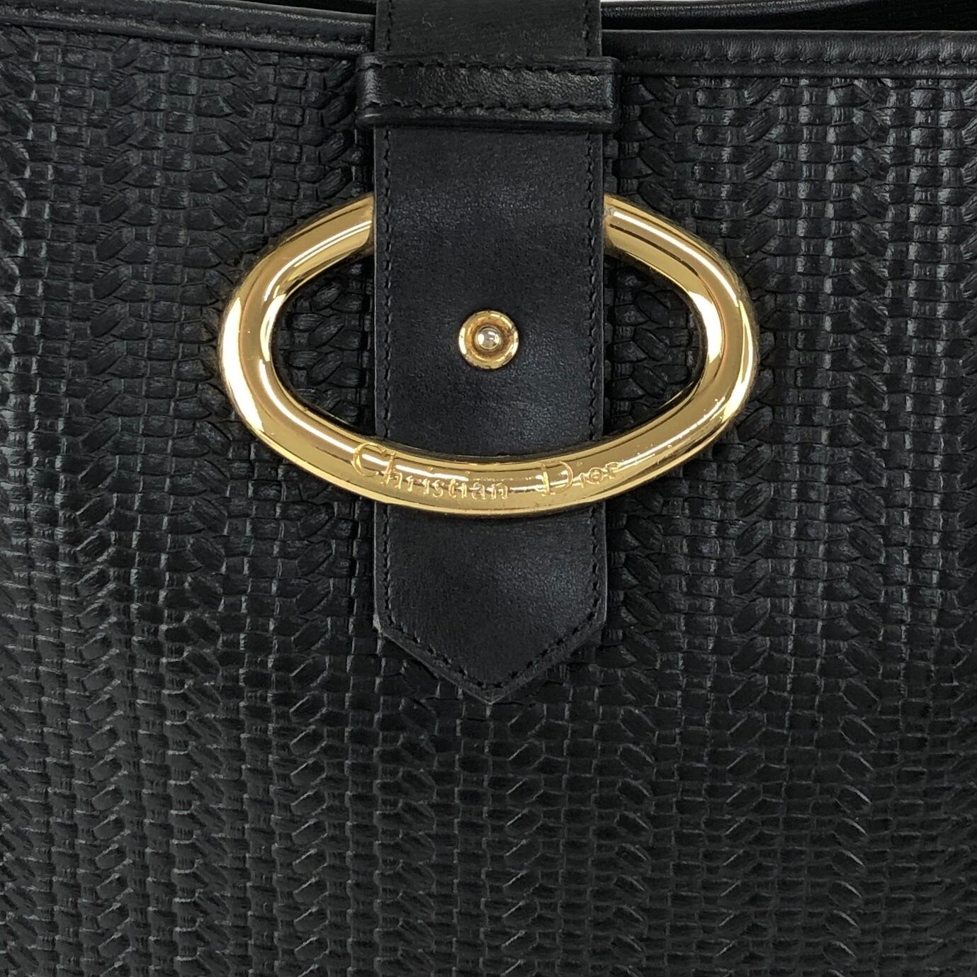 Christian Dior クリスチャン ディオール ショルダーバッグ ブラック