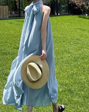 リボンワンピース