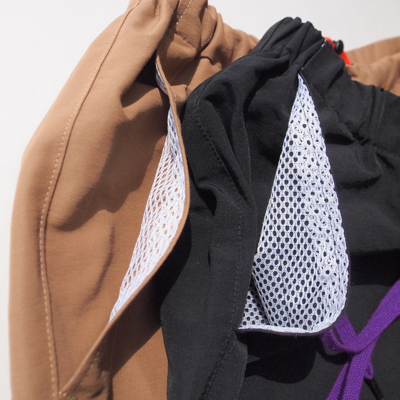 【DARGO】Cotton Nylon Track Pants（WALNUT）