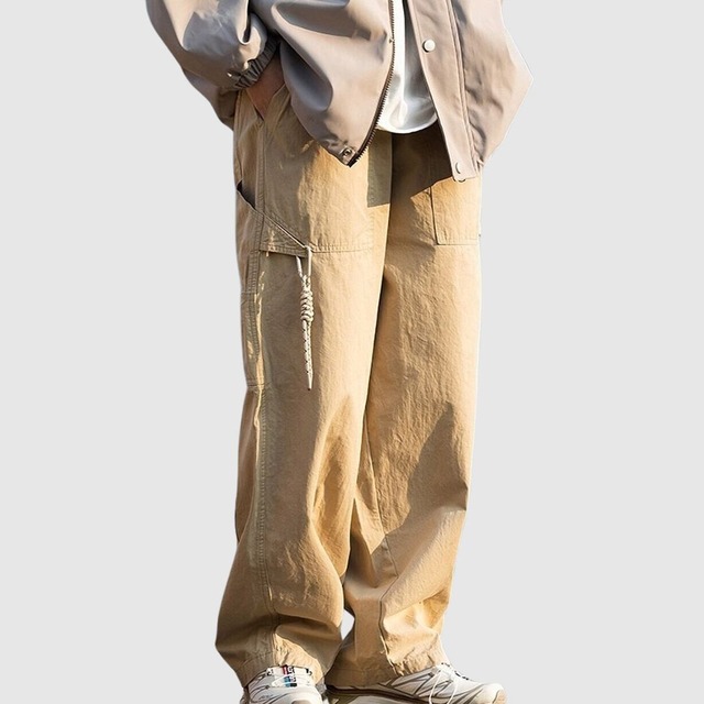 ルーズストレートパンツ H1693