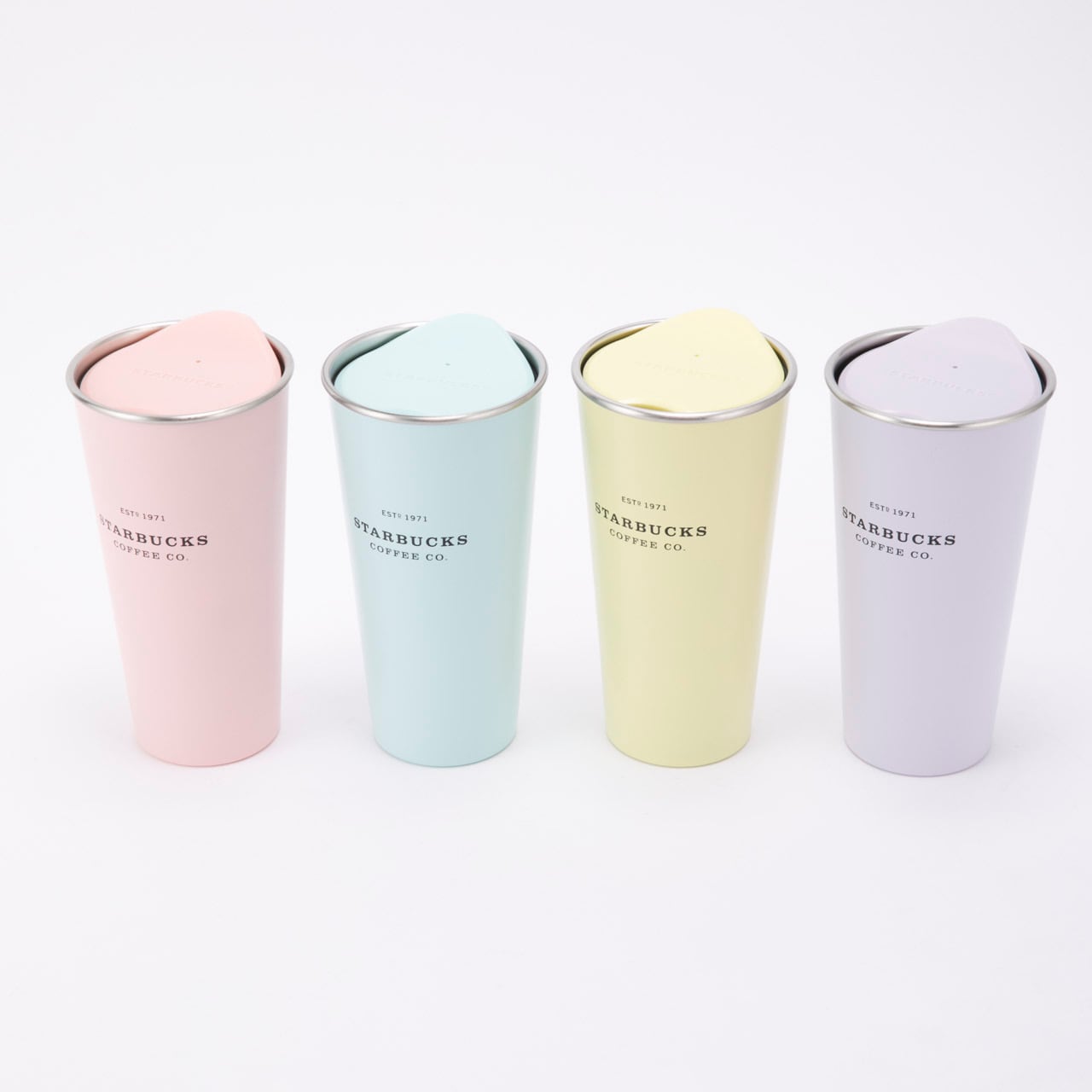 セット商品】パステルカラー ステンレスタンブラー 4色セット 16oz