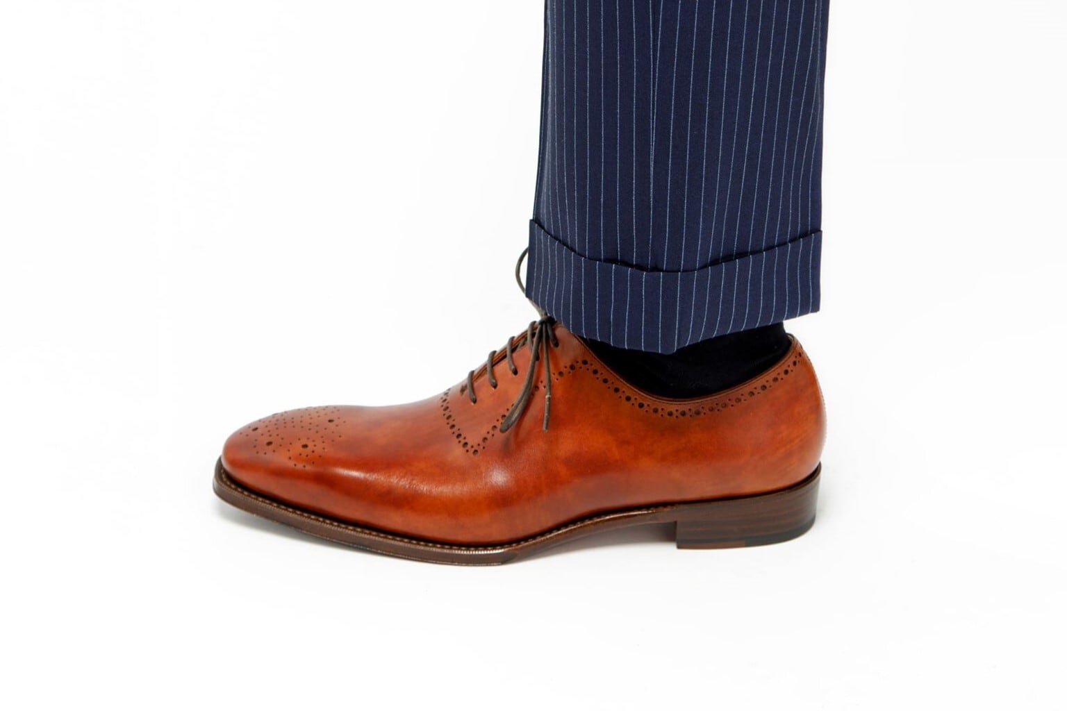 QUIRINALE3 BROWN | Perfetto - スーツスタイルに