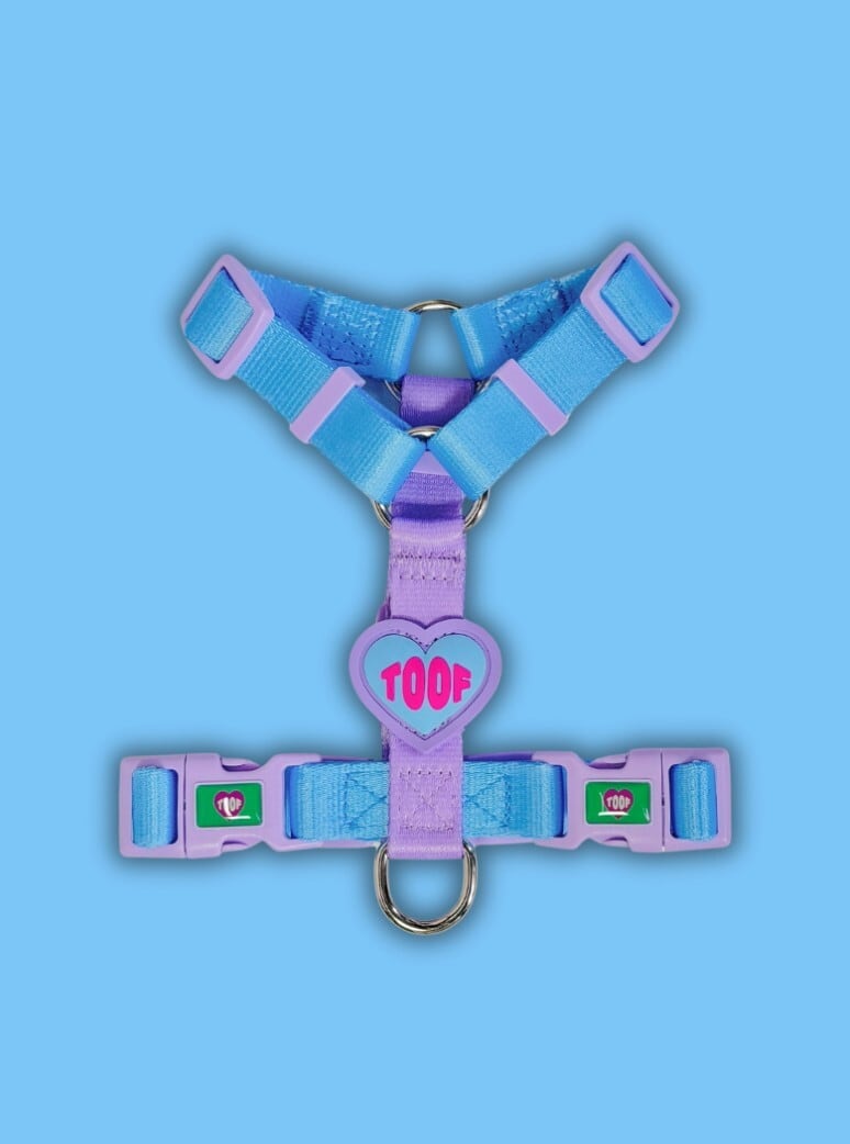 即納【TOOF】Heart Logo H Harness (PURPLE)